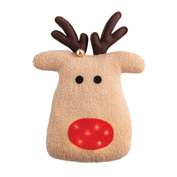 Christmas Sherpa Light Up Pillows