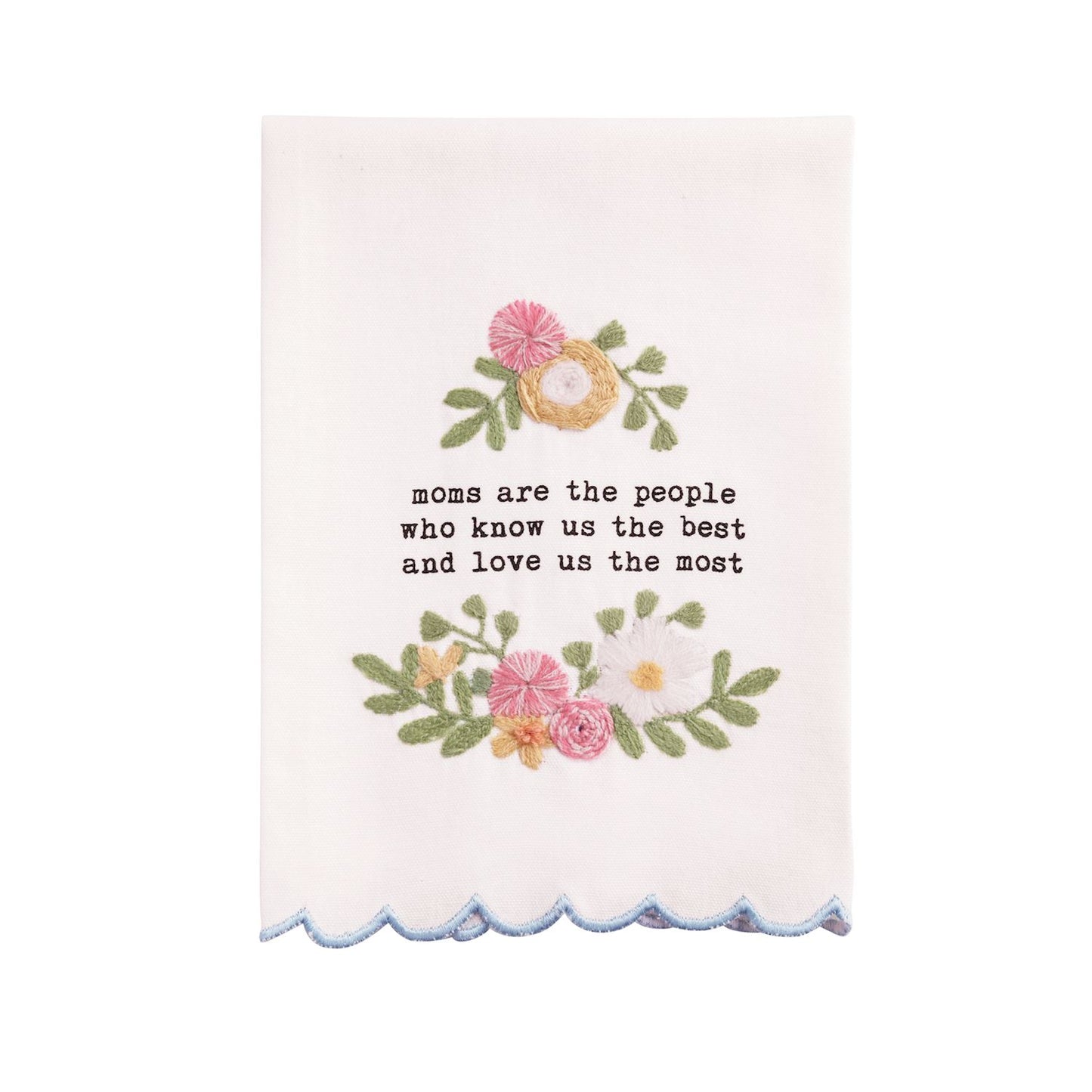 Mom Embroidered Towel
