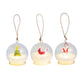 Light Up Icon Ball Ornaments