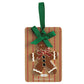Gingerbread Enamel Ornament
