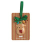 Reindeer Enamel Ornament