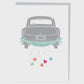 Just Married Greeting Card