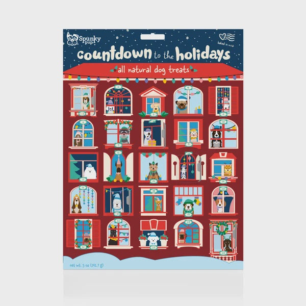 Countdown to the Holidays Dog Treat Advent Calendar