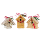 Poinsettia Birdie Cottage Birdseed Treat