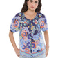 Avah Button Down Shirt Tiana Scarf