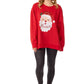 Santa Sparkle Sweatshirt One Size