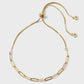 Delicate Link Chain Pulley Bracelet