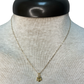 BB Texas A&M University Logo Charm Necklace Gold