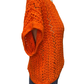 Ballast Crochet Sweater Top Tiger Lily