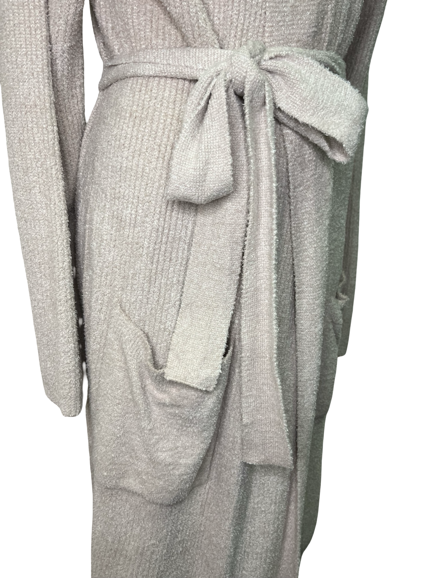 Cozy Chic Lite Ribbed Robe- Faded Rose Pearl