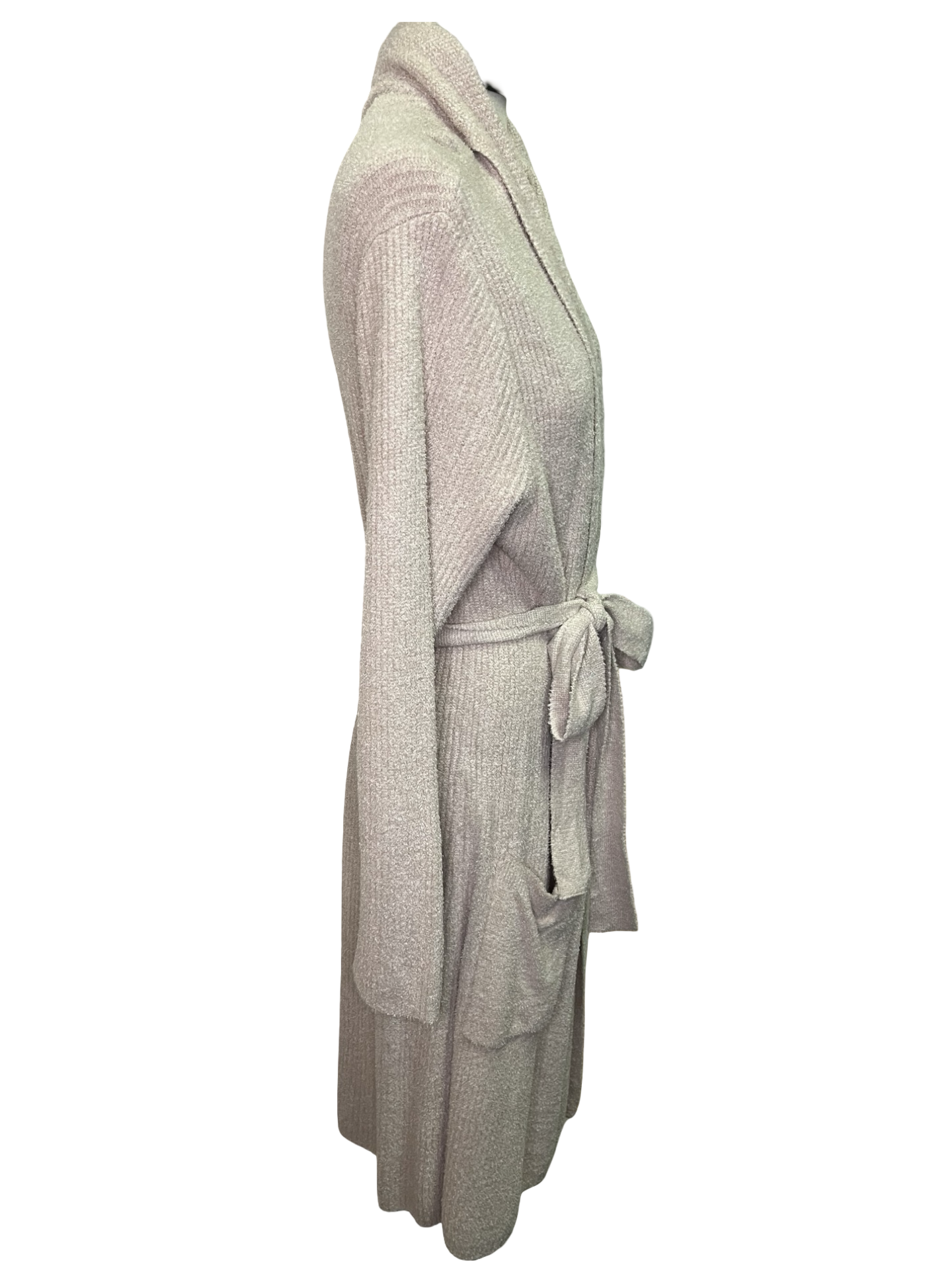 Cozy Chic Lite Ribbed Robe- Faded Rose Pearl