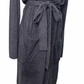 Cozy Chic Lite Ribbed Robe Black