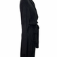 Cozy Chic Lite Ribbed Robe Black