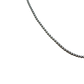 BB Silver 3MM Beaded 20 inch Necklace