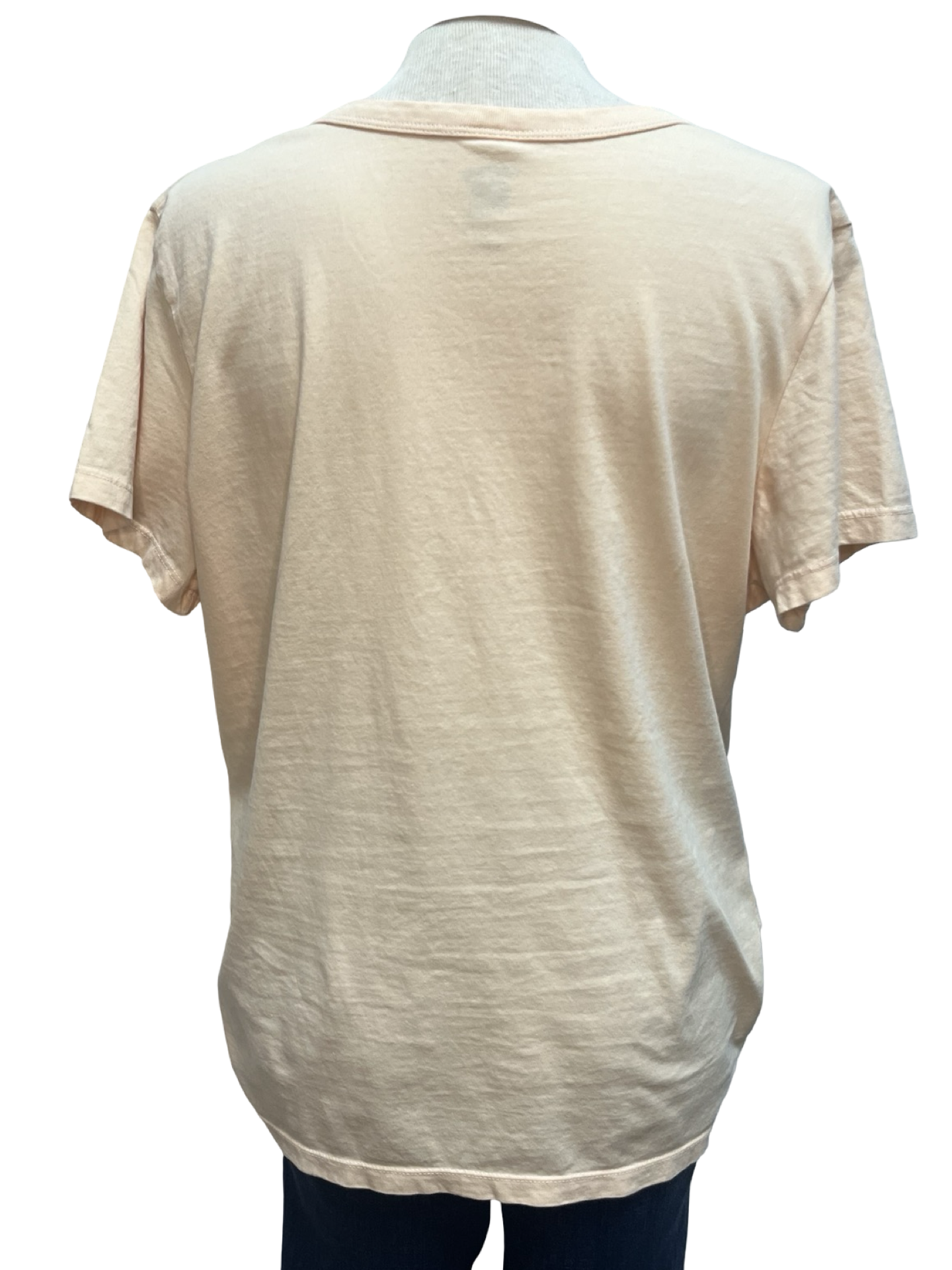 Candycane Cow V Neck Tee