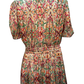 Boho Tile Motif Midi Dress
