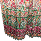 Boho Tile Motif Midi Dress