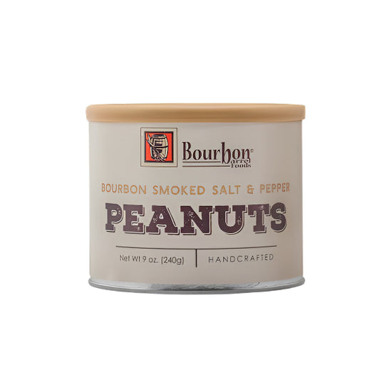 Bourbon Smoked Salt & Pepper Peanuts