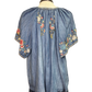 Betty Blouse Denim Blue