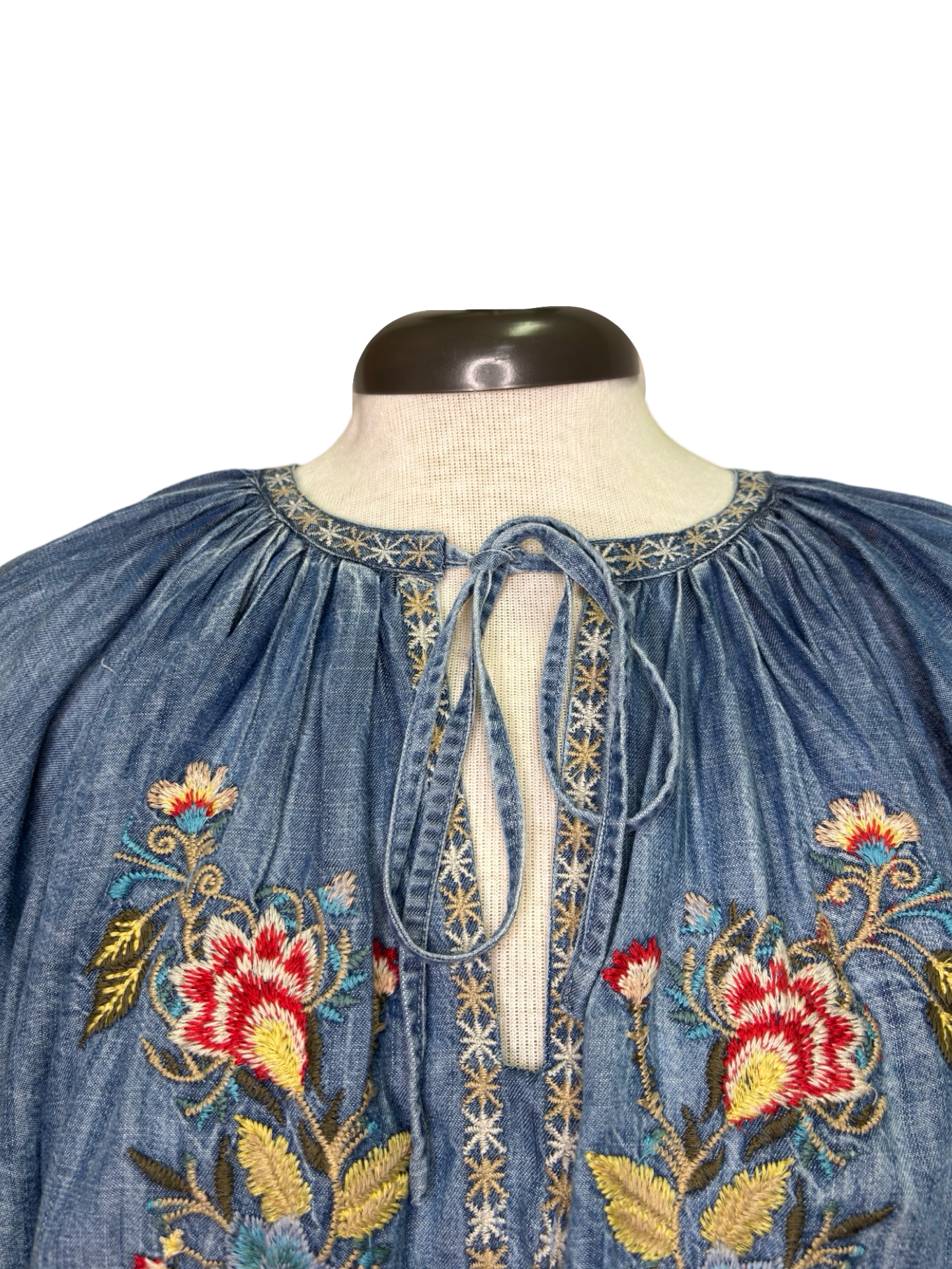 Betty Blouse Denim Blue