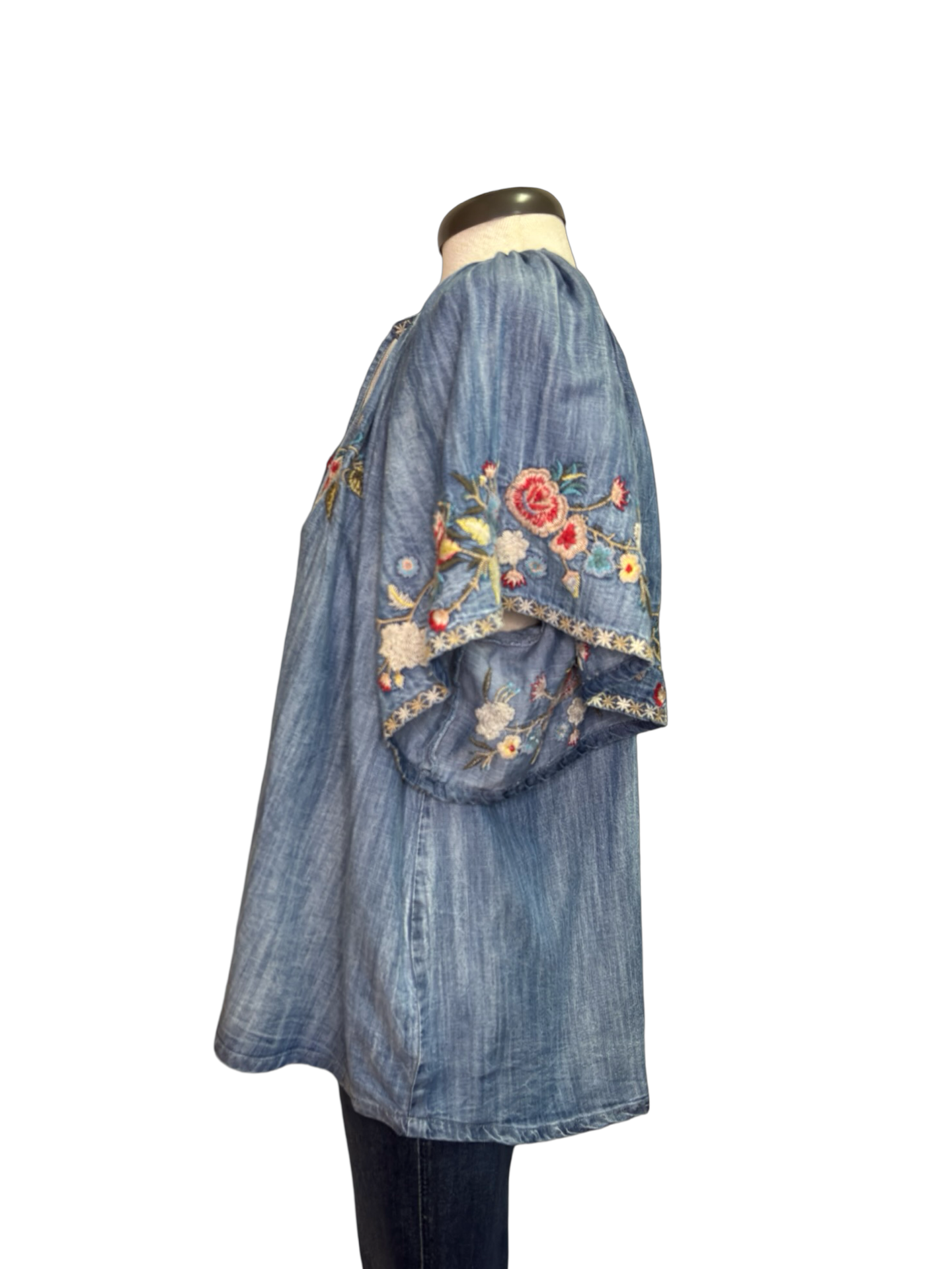 Betty Blouse Denim Blue