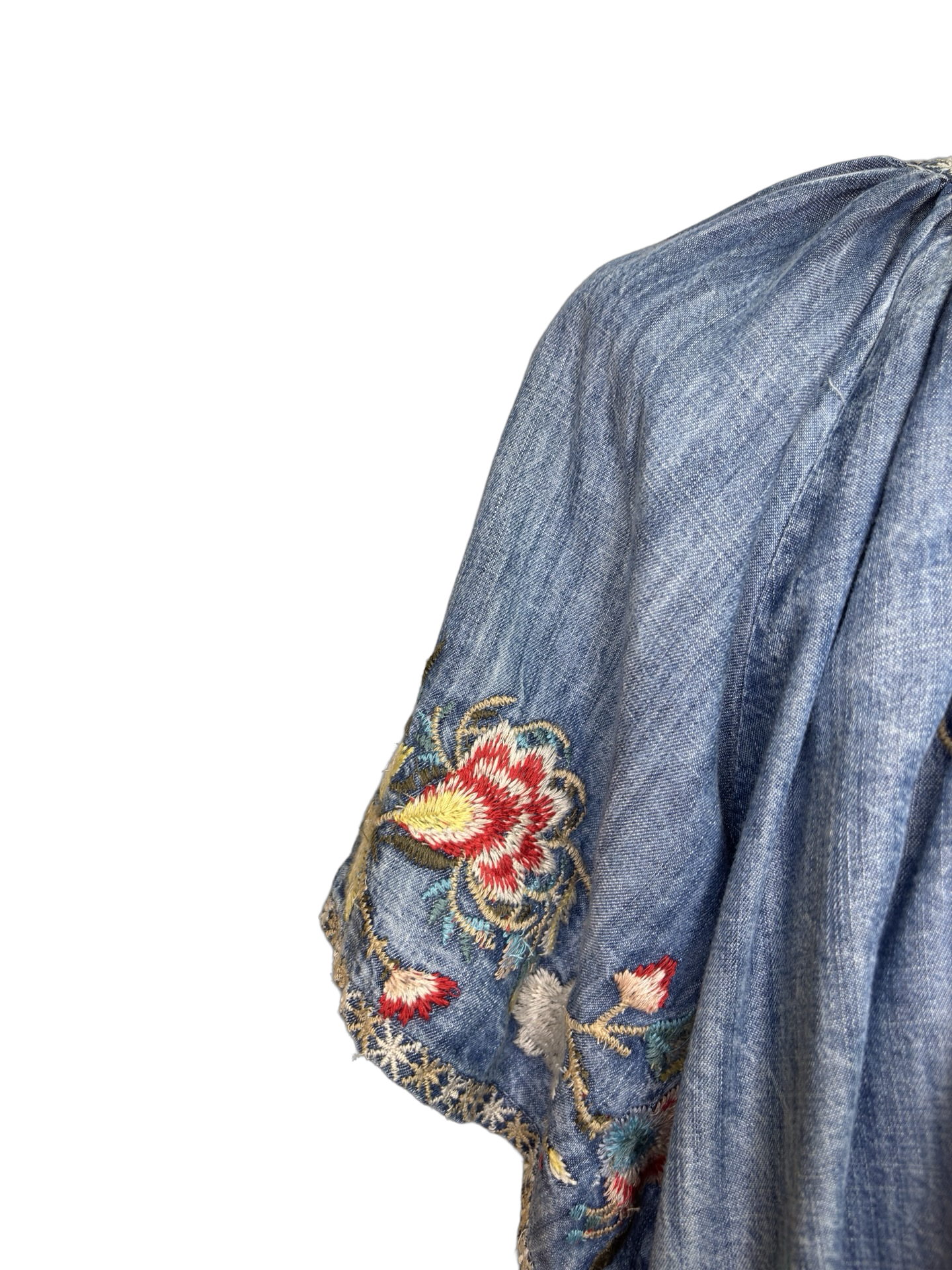 Betty Blouse Denim Blue