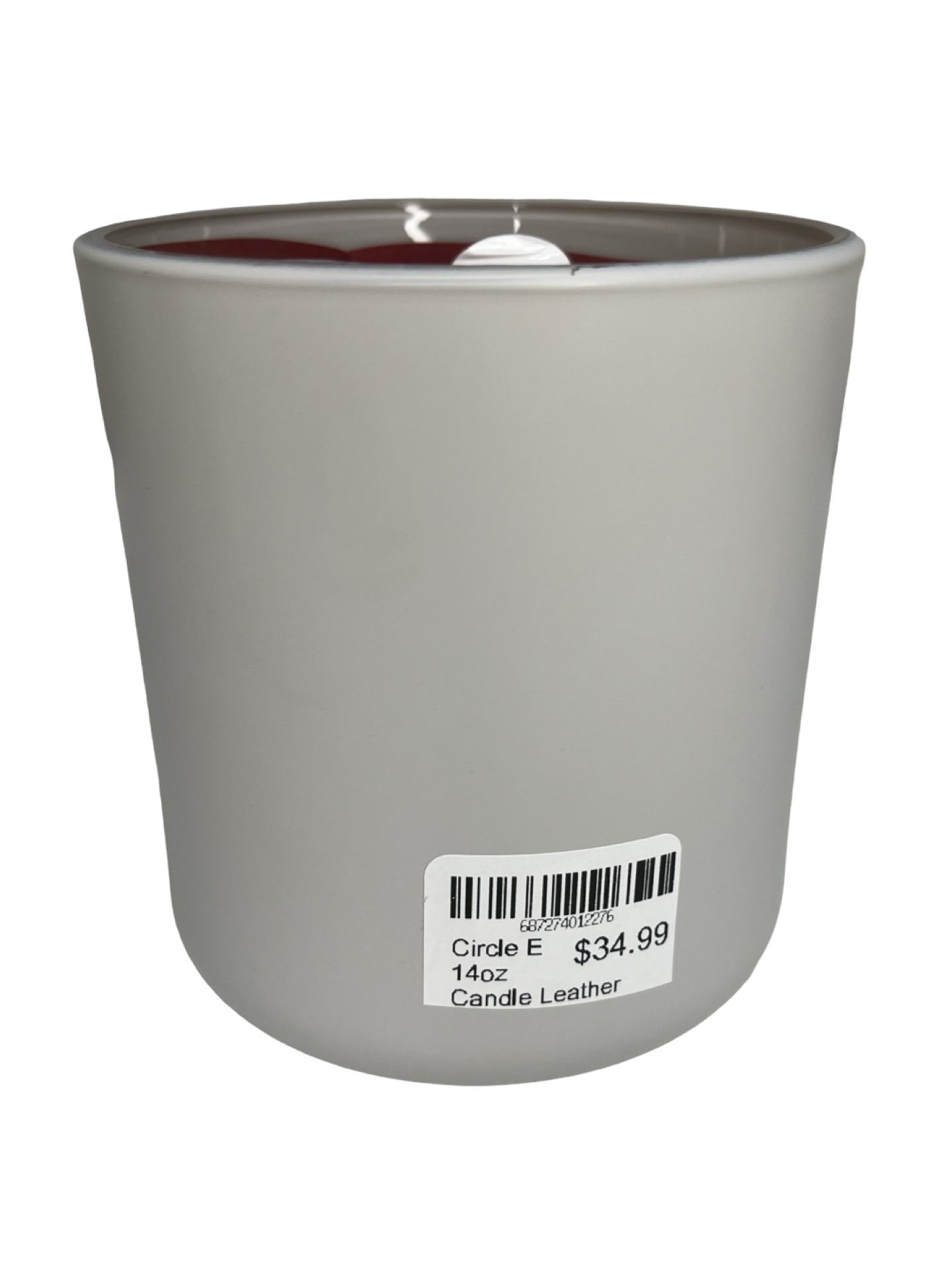Circle E 14oz Candle Leather
