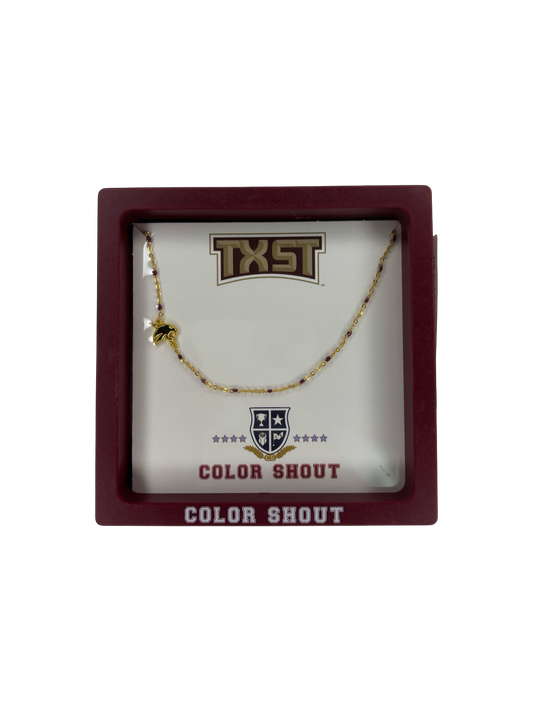 TX ST Side Set Necklace