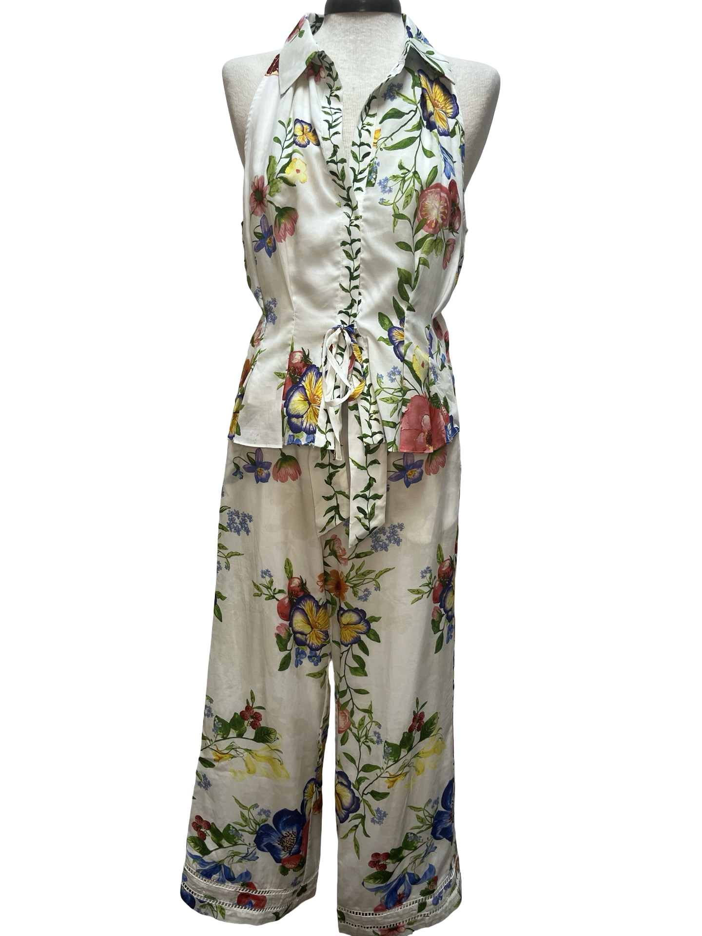 Floral Printed Pants