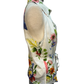 Floral Sleeveless Halter Neck Top