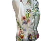 Floral Sleeveless Halter Neck Top