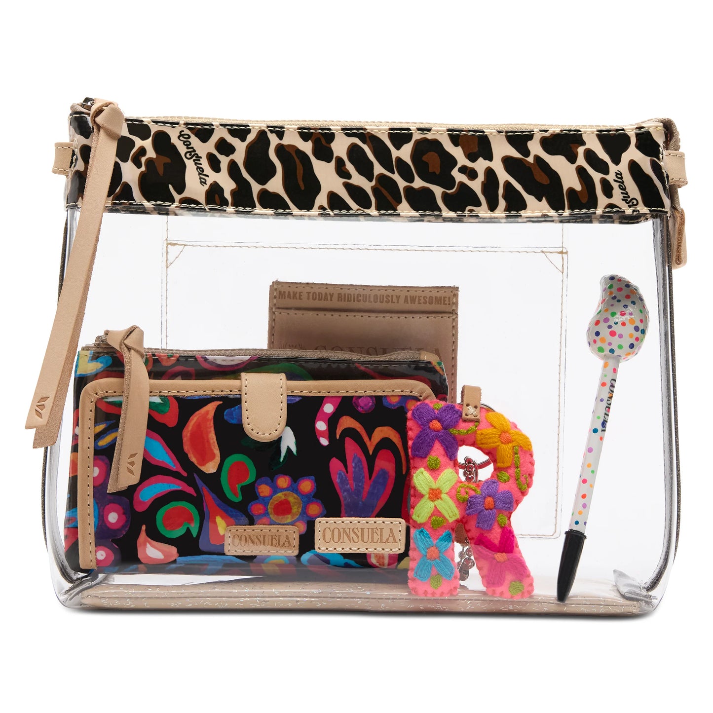 Mona Clear Downtown Crossbody