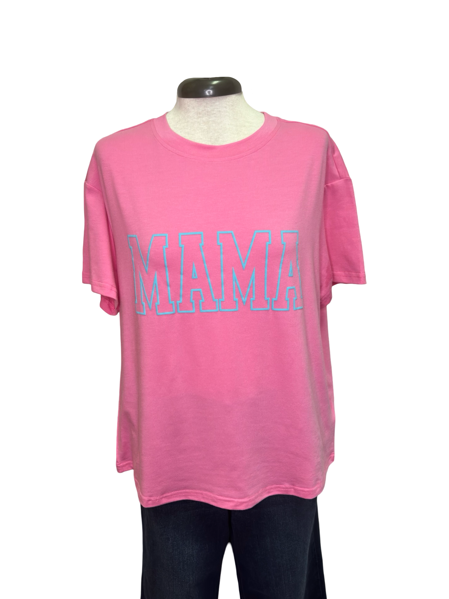 Bright Pink MAMA Tee
