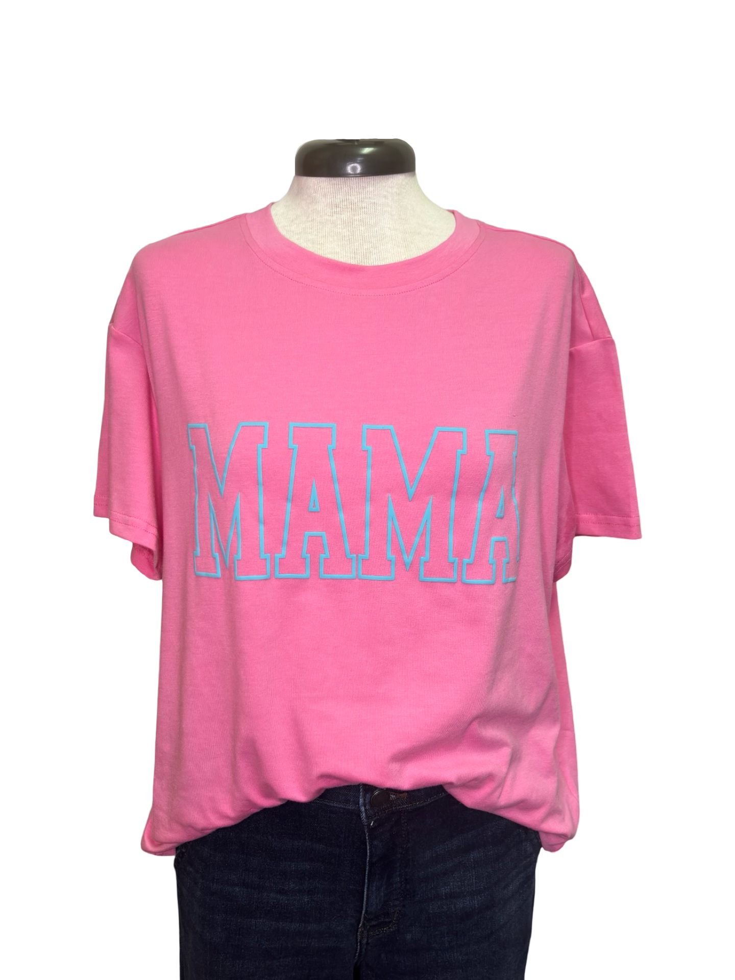 Bright Pink MAMA Tee