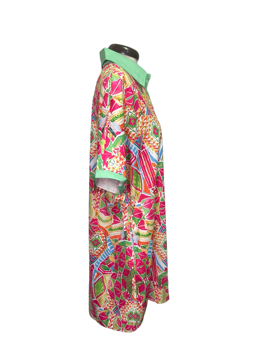 Lost in Paradise Shirt Dress