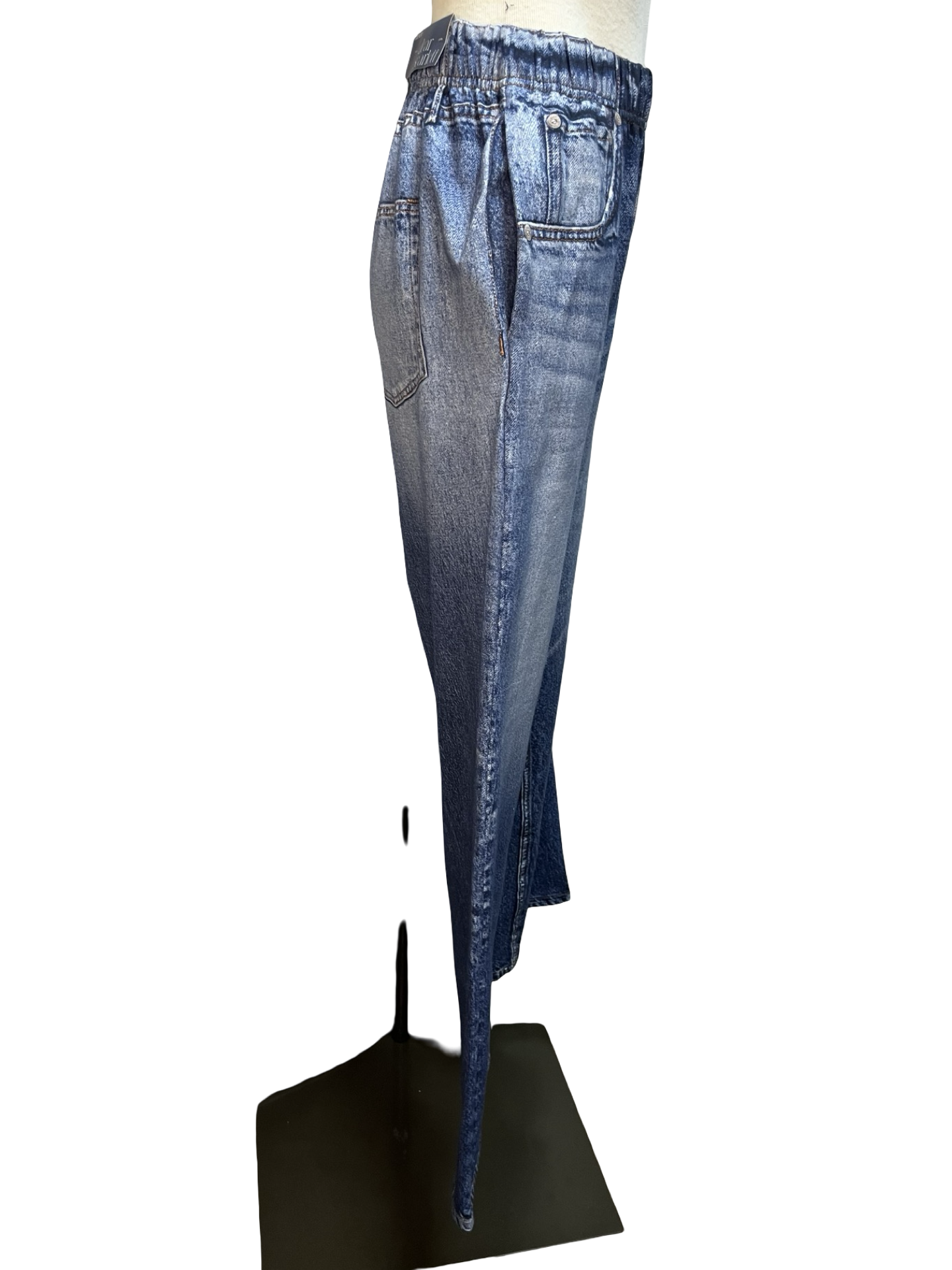 Zenim Straight Pants Regular Classic Denim