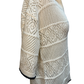 Denman Crochet Polo Sweater Sandstone