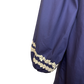Embroidered Cotton Poplin Blouse Blueberry