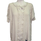 Rib Knit Mineral Washed Top Khaki