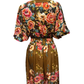 Empire Waist Floral Midi Dress