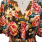 Empire Waist Floral Midi Dress