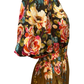 Empire Waist Floral Midi Dress