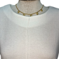 Cap Sleeve Sleeveless Top Off White