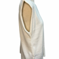 Cap Sleeve Sleeveless Top Off White