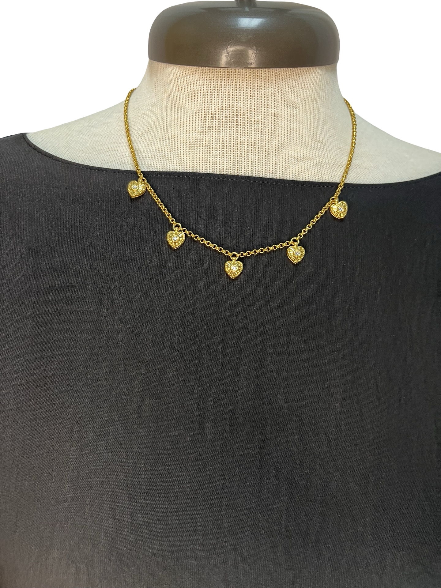Wide Neckline Sleeve Cuff Top Black
