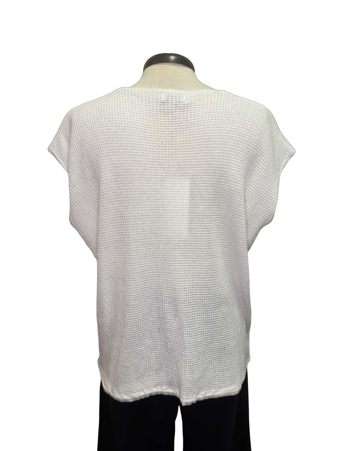 Flossie Drawstring Hem Knit Tee One Size