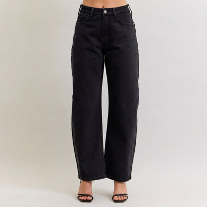 Judy Blue HW Marlow Trouser Arc Rigid Magic Black Jean
