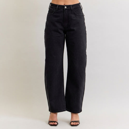 Judy Blue HW Marlow Trouser Arc Rigid Magic Black Jean