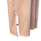 Knit Twist Sleeve Midi Dress Baby Pink