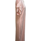 Knit Twist Sleeve Midi Dress Baby Pink
